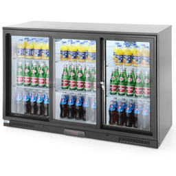 Lodówka chłodziarka barowa sklepowa na napoje 3-drzwiowa 6