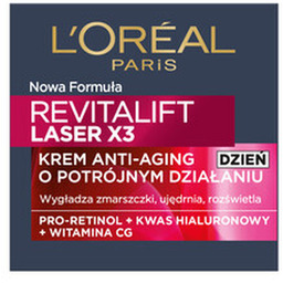 Loreal LASER X3 Revitalift Krem Anti Age Głęboka