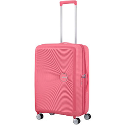 American Tourister Soundbox - Spinner M Powiększana Walizka,