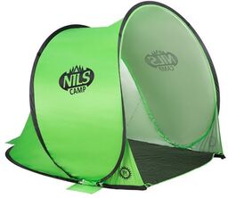 NC3173 ZIELONY NAMIOT PLAŻOWY SAMOROZKŁADAJĄCY PODŁOGA NILS CAMP