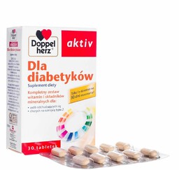 Doppelherz Aktiv Dla diabetyków, 30 tabletek