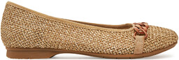 Baleriny Jana 8-22171-44 Brązowy