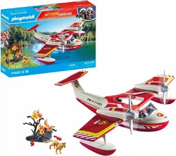 Playmobil Action Heroes 71463 Samolot Straży pożarnej