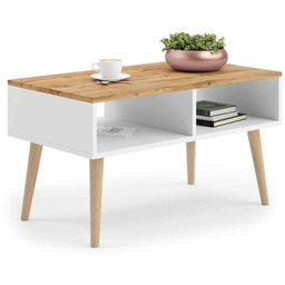 Stolik kawowy w stylu skandynawskim Sandi 90x55x50cm, kolor