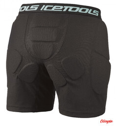 ICETOOLS Spodenki ochronne snowboard UNDER PANTS Lady czarny