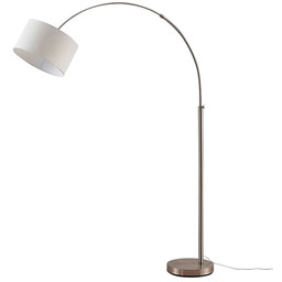 Lindby - Railyn Lampa Podłogowa Cream/Nickel
