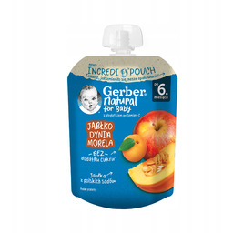 Mus Gerber Deserek Jabłko dynia morela po 6.