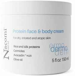 Nacomi, proteinowy krem do twarzy i ciała, 150ml