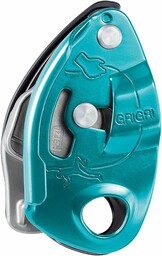 Petzl Uniseks Grigri PET_10076 Przyrząd Asekuracyjny, Niebieski, rozmiar