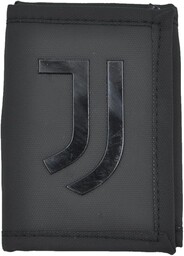 JUVENTUS Portfel 60% PVC 40% PL 133436, czarne,