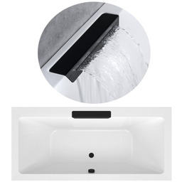 Wanna prostokątna 185x85x45cm / 290L do zabudowy ,