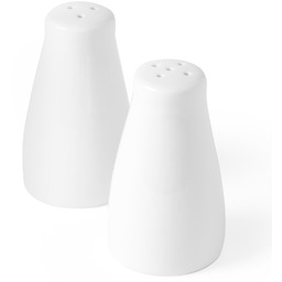 Zestaw do przypraw solniczka pieprzniczka biała porcelana Hendi