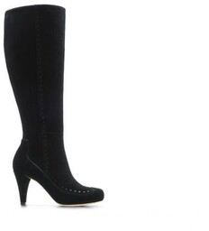 Clarks Dalia Sierra [Black Suede] - Rozmiar 42
