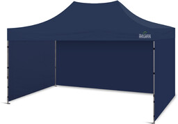 Namiot handlowy 450 x 300 cm granatowy