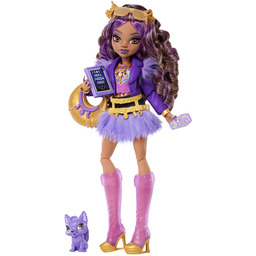 Monster High Clawdeen Wolf Lalka podstawowa w ubranku