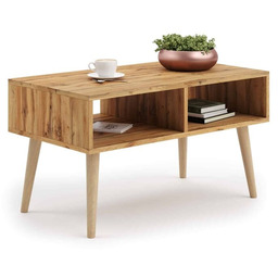 Stolik kawowy w stylu skandynawskim Sandi 90x55x50cm, kolor