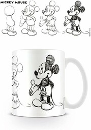 Pyramid Mickey Mouse (Sketch Process) - Kubek