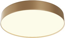 ZON Lampa sufitowa złota H6cm fi40cm 45W LED