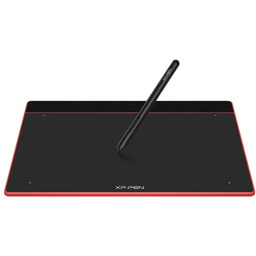 XP-Pen Deco Fun L Carmine Red