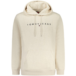 TOMMY HILFIGER BLUZA BEZ ZAMKA MĘSKA BEŻOWA