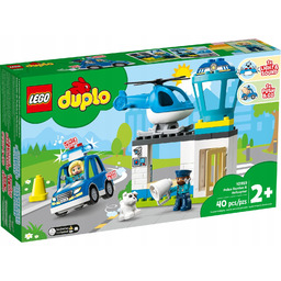 Nowe Lego Duplo 10959 Posterunek Policji I Helikopter