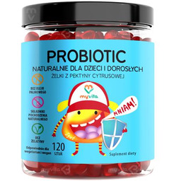 MyVita Probiotic Naturalne żelki dla dzieci i dorosłych,