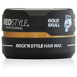 Red Style Gold Skull Łatwo zmywalny wosk
