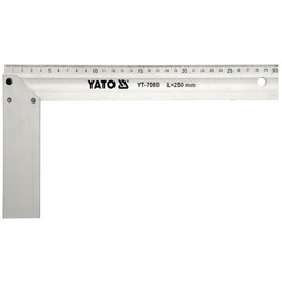 YATO YT-7080 Kątownik ukożny Długość: 250[mm], Aluminium
