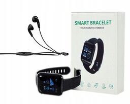 Zestaw Zegarek Opaska Smart-band+słuchawki Sony