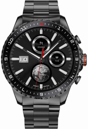 Zegarek męski SMARTWATCH GRAVITY T16-PROF BLACK/BLACK