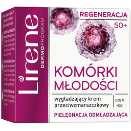 LIRENE_Dermo Regeneracja 50+ wygładzający krem przeciwzmarszczkowy Komórki Młodości