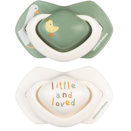 CANPOL BABIES Smoczek silikonowy Light touch 0-6m symetryczny