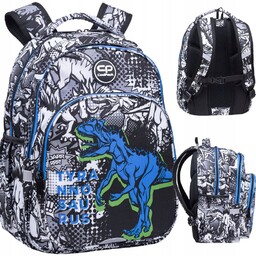 Coolpack Base Plus Plecak Szkolny Młodzieżowy Dinozaur T-Rex