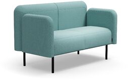 Sofa VARIETY, 2-osobowa, tkanina Pod CS, turkusowy
