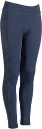 HKM Flow Reflective Leginsy Ciemny Niebieski 158/164