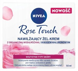 NIVEA Rose Touch Różany krem-żel nawilżający, 50ml