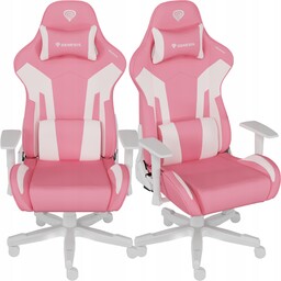 Fotel Gamingowy Genesis Nitro 710 Rózowy Ergonomiczny Gracza