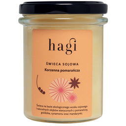 Mała świeca sojowa Korzenna Pomarańcza 215ml