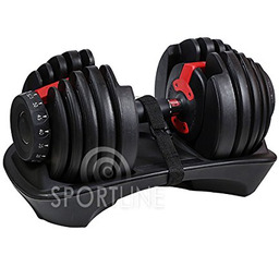 HMS Unisex''s 17-59-150 5907695509496 regulowany zestaw hantli, czarny,