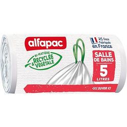 alfapac - Worki na śmieci z taśmą przesuwną