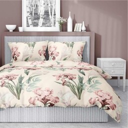 Pościel satynowa 220x200 Home Satin 110 piękne kwiaty