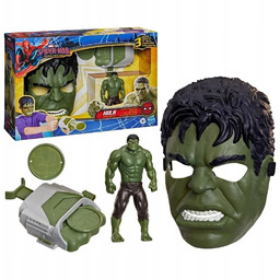 Spider-Man Zestaw Hulk maska pięść figurka