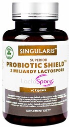 Singularis Superior Probiotic Shield 2 miliardy Lactospore, 60