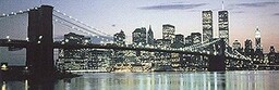 Manhattan panorama Most i Beyond 36 x 12