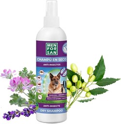 MENFORSAN Suchy szampon przeciw owadom dla psów, 250ml