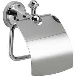 Gedy Uchwyt rolki z pokrywką Nevis Chrom