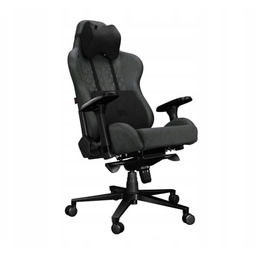 Fotel gamingowy Yumisu 2050 (Ciemnoszaro Czarny) Tkanina