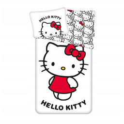 Pościel 140x200 Hello Kitty poszewka 70x90