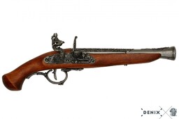 Replika niemiecki pistolet skałkowy Denix model 1260 G