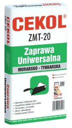 CEKOL ZMT-20 Zaprawa uniwersalna 5 kg murarsko-tynkarska